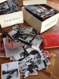 foto's selecteren uit dozen en fotoboeken
